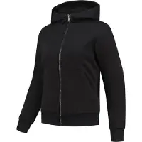 Rusty Stitches Super Wendy Dames Motorfiets Zip Hoodie Maat