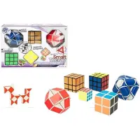 Colorbaby Set Van 6 Magische Kubuspuzzels