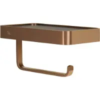 Ben Mykanto toiletrolhouder 18,8x10x9cm geborsteld koper