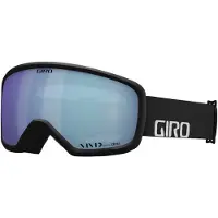 Giro - Skibrillen - Ringo Black Woredmark Vivid Royal voor Unisex van Wol - Zwart