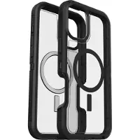 Otterbox - Defender XT Clear geschikt voor iPhone 16 Plus Hoesje - dark side