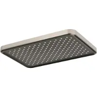 Ben Beam hoofddouche vierkant 32x21x6,7cm RVS-look