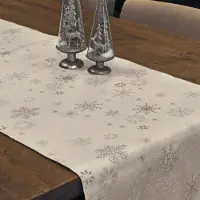 Unique living | loper crystal 45x150cm silver