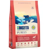 Bozita Grain Free Zalm & Rund voor grote honden - 2,5 kg