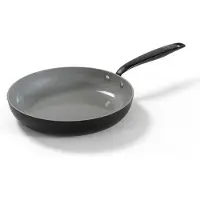 BE Living Essential Koekenpan - Ø 24 cm - Keramisch - PFAS vrij - Inductie - Zwart