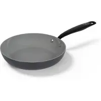 BE Living Essential Koekenpan - Ø 20 cm - Keramisch - PFAS vrij - Inductie - Grijs