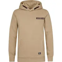 Petrol Industries - Jongens Logo-print Hoodie Akutan - Bruin - Maat 128