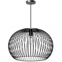 Expo ETH Wire 2.0 hanglamp W50cm/H35cm 1 x E27 zwart