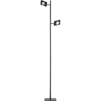 Expo ETH Jake Vloerlamp 2x Led met lens 3 step dimming 2700k 10w zwart 1564L