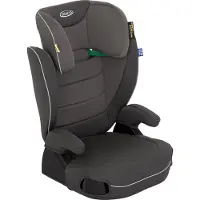 Graco LogicoL - Autostoeltje - Zitverhoger met rugleuning - Iron - 100 tot 150 cm (ca. 3,5 tot 12 jaar) - i-Size R129