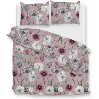 Zohome Dekbedovertrek Katoen Flanel - Gioia 200 x 200/220 cm