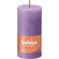 Bolsius - Rustiek stompkaars 100/50 Vibrant Violet
