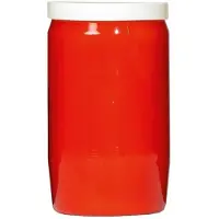 Spaas Candles Grafkaars/gedenklicht - rood - 7 x 18 cm - 9 dagen brandtijd - Stompkaarsen