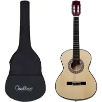 vidaXL Gitaar klassiek beginner met tas 3/4 36"