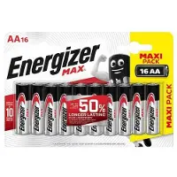 Megamoviestore Energizer Max Mignon AA batterijen 16 pack - 7638900426793