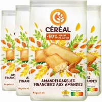 CEREAL 4x Amandelcakejes 175 gr