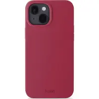 Holdit Silicone Case voor de Apple iPhone 15 - Red Velvet