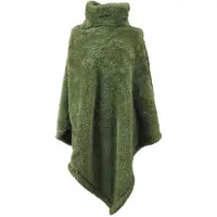 Unique living poncho dara winter green -80x75cm