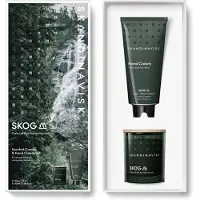 Skandinavisk SKOG geurkaars & handcrème 65 g + 75 ml