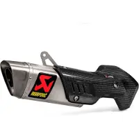 Akrapovic Slip-On-Lijn Geluiddempers MULTISTRADA 1260/S 15- E4