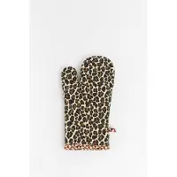 Sissy-Boy Bruine Ovenwant Met Leopard Print