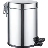 FortiFura Calvi pedaalemmer - 5 liter - rond - chroom SW1111576