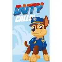 Paw Patrol Duty roept handdoek, gezichtshanddoek, handdoek 30x50 cm