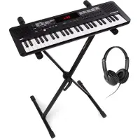 Max Rhapsody49 keyboard set met 49 toetsen - Complete beginners set met standaard en koptelefoon