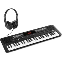 Max Rhapsody49 keyboard met 49 toetsen en koptelefoon - Ideaal voor beginners - Met 300 ritmes - MIDI keyboard