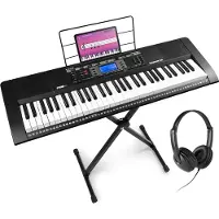 Max Rhapsody61M keyboard set - Inclusief standaard en koptelefoon - 61 aanslaggevoelige toetsen