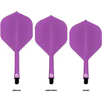 Shot Flight Deck Purple Short