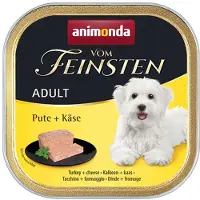 Animonda 22x150g met kalkoen & kaas Adult natvoer voor honden