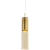 QAZQA Moderne gouden hanglamp voor 1-fase railsysteem - Iconic Lloyd