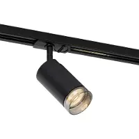 QAZQA Moderne spot met smoke ring voor 1-fase railsysteem GU10 50mm - Iconic Jeana
