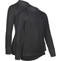 Avento Thermoshirt Kinderen - 2-Pack - Zwart - Maat 152