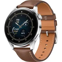 Huawei Watch 3 - Zilver/Bruin