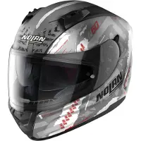 Nolan N60-6 Wheelspin 058 Mat Grijs Oranje Helm Maat M