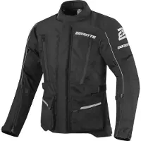 Bogotto Tampar Tour Waterdichte Zwart Textiele Motorjas Maat M