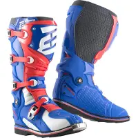 Bogotto MX-7 S Crosslaarzen Wit Rood Blauw Maat 39