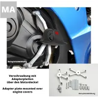 LSL SLIDEWING AANBOUWKIT CBR 1000 RR 08- (O. ABS)