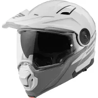 Bogotto FG-102 Duo Wit Fiberglas Systeemhelm Maat XL