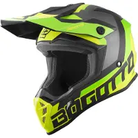 Bogotto V332 Unit Geel Crosshelm Maat L