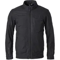 GMS Downtown waterdichte motorfietsjas, textiel, zwart, maat 4XL