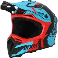 Acerbis Profile 5 Rood Blauw Crosshelm Maat S