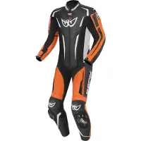 Berik RSF-Teck Perforated Zwart Oranje Wit 1-Delig Motorpak Maat 54