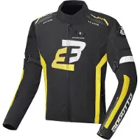 Bogotto GPX Waterdichte Zwart Neon Geel Textiele Motorjas Maat L