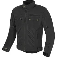 Merlin Shenstone Zwart Wax Motorjas Maat 4XL