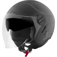 Bogotto H595-1 SPN Mat Zwart Jethelm Maat M