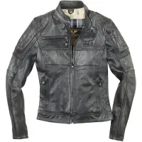 Black-Cafe London Shona II Dames Leren Motorjas Maat S
