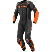 Ixon Vortex 3 Zwart Antraciet Oranje 1-Delig Motorpak Maat 2XL